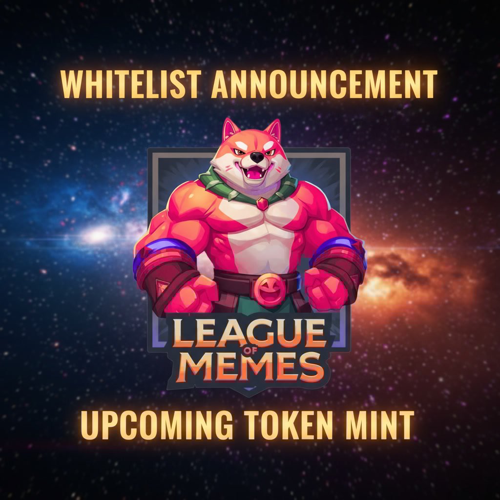 🔥🐺 WHITELIST GIVEAWAY — 48H ONLY 🐺🔥

💚The League of Memes WL Event is officially LIVE — and the degeneracy begins NOW. ⚡🔥
We’re opening whitelist slots for the TRUE early believers.
If you want guaranteed access to our fair launch… this is your shot.

TO ENTER:

❤️ Like