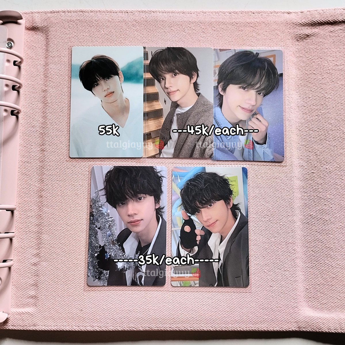 ttalgiayuy's tweet photo. WTS PHOTOCARD SHINYU TWS

update :
link (inc adm 9,5% + 1.250) :
[1] https://t.co/DPTUnrx38i
[2] https://t.co/x2u8CcLuTD

🏡 Jakarta Barat, Ina
t. want to sell shin junghwan pc sparkling blue summer beat last bell try with us hajimemashite 1st single japan 투어스 신유 양도 https://t.co/u5jKztVOmU