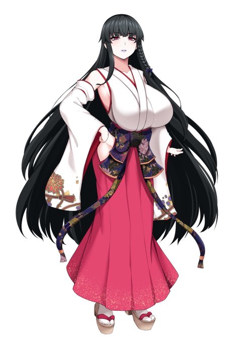 予告来てる!年明けの新作!退魔巫女CG集の第3弾が出ます!今度は前作ヒロインの母が参戦!作画担当はもちろん 先生!性格最悪のケバ色リップなうわキツ年増司令官がクソガキ妖魔にデカパイこねられてヤられまくりという内容になっております!発売予定は1/3!お気に入り登録よろしくなあ!