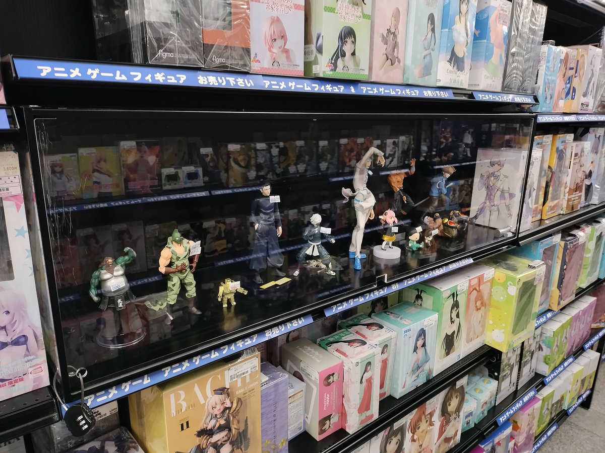 本日フィギュアコーナーの レイアウトを一部変更しました‼️ ジャンプ