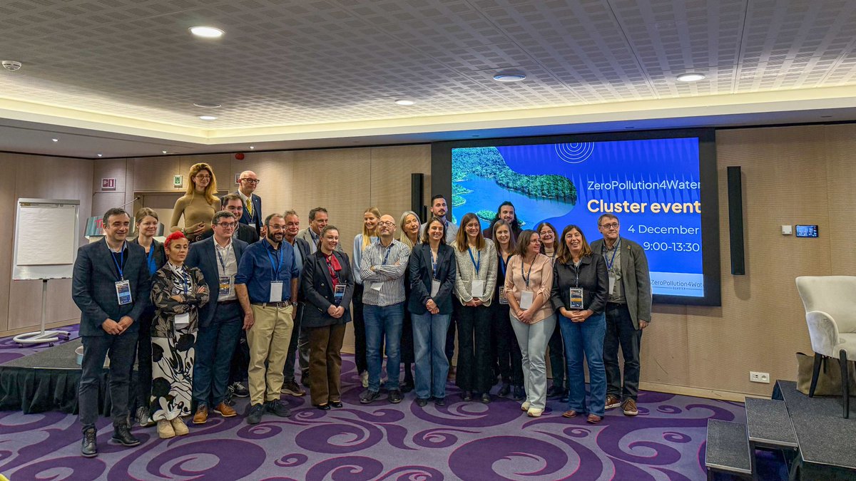 Honoured to represent LIFE Cascade project at the ZeroPollution4Water Cluster during #WKE2025 in Brussels. Great insights, strong collaboration, and a shared drive for a pollution-free water future. 

 #WaterInnovation #GreenDeal #EUProject <a href="/H20EU/">Water Europe</a> <a href="/ZeroPollut23533/">ZeroPollution4water Cluster</a> #wearedenora