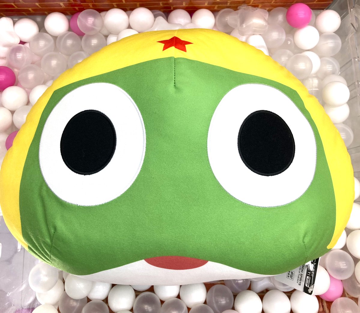 景品情報】 📣ケロロ軍曹 ドーム型ぬいぐるみ～ケロロ軍曹～ 入荷&投入