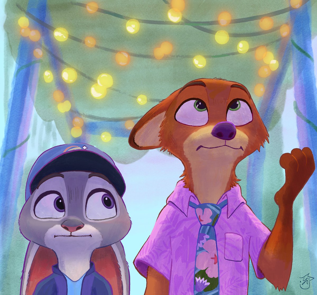 我好愛動物方城市2他們在船上這段，船長盯的你發寒(⊙v⊙)
I love this scene from Zootopia 2 because of the face of the walrus captain.(⊙v⊙)
#Zootopia2 #wildehopps #Zootopia2fanart