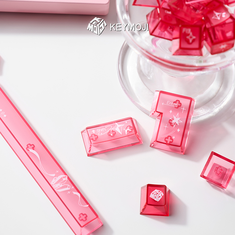 🎉KEYMOJI 新商品① ＼ 💎まるで宝石の結晶⁉️ 天然の辰砂の色彩から
