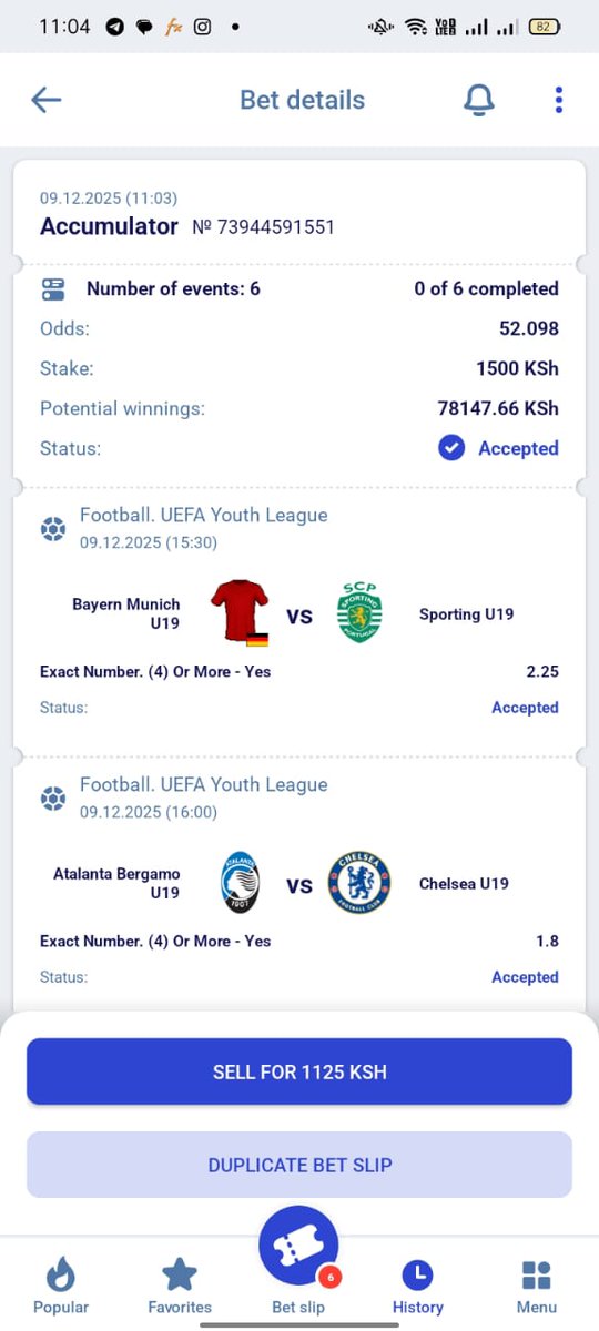 Master45b's tweet image. Goal Ranges 
#Paripesa

Bet Code 👉 QTXD1
Don't Miss 💯

Reg link:- paripesa.bet/kiprop72
Bonus promo code 📲 Kiprop72 

Join Group free tips:- chat.whatsapp.com/LGtihnfF02B0Ql…