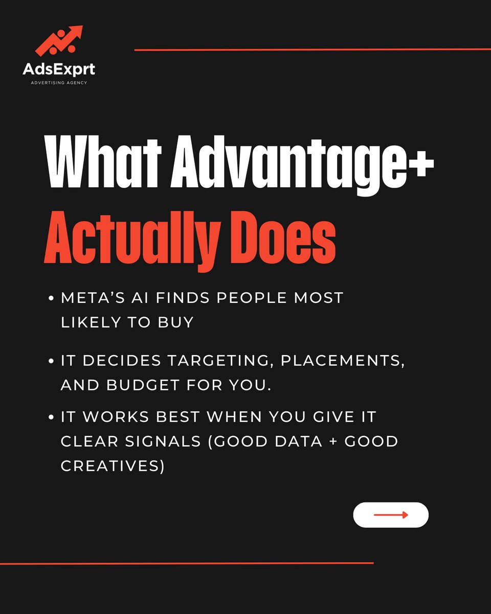 AdsExprt's tweet image. Thinking about using Advantage+ in 2025?
 
Check these must-know updates before launching your next campaign. 

Save this for later.🔥

#MetaAds #AdOptimization #MarketingTips #FacebookAds #AdsExprt #MarketingStrategy #AdStrategy #digitalmarketing