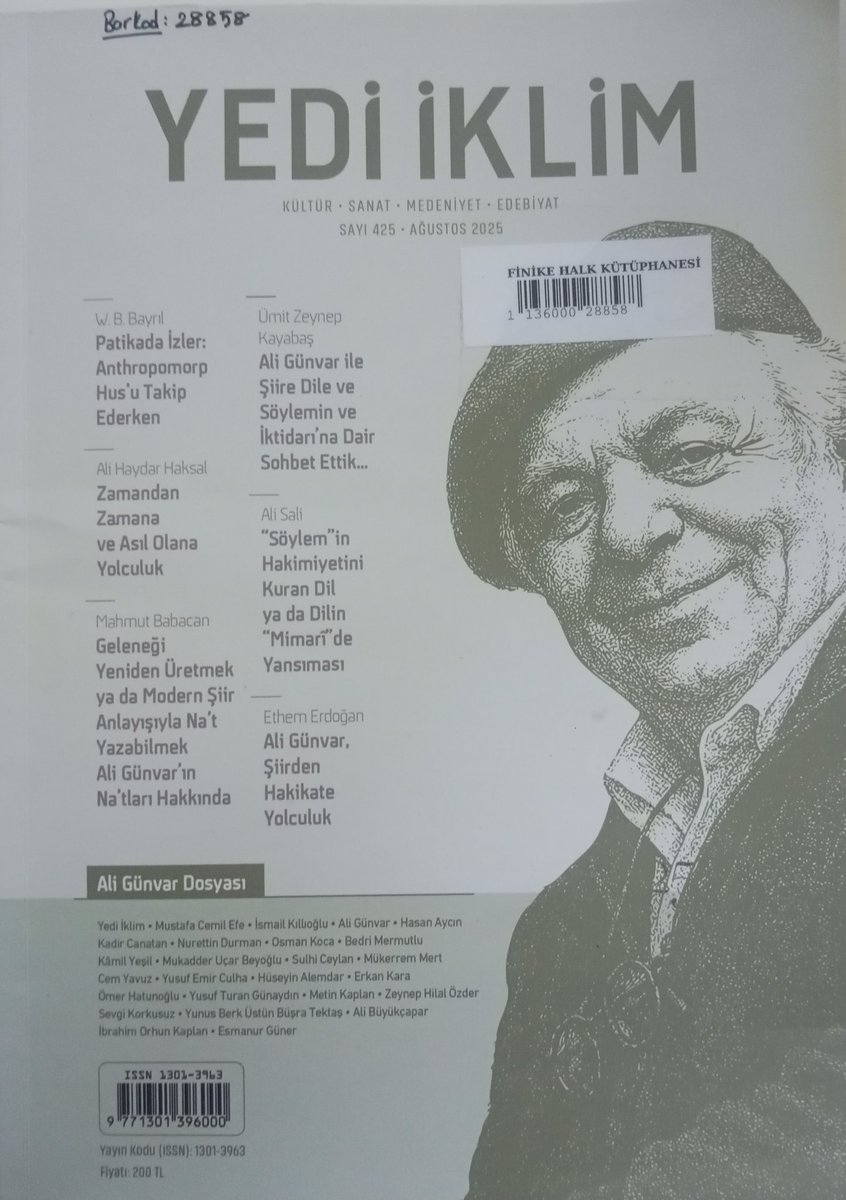 Dergi, dertlenmek için iyidir.