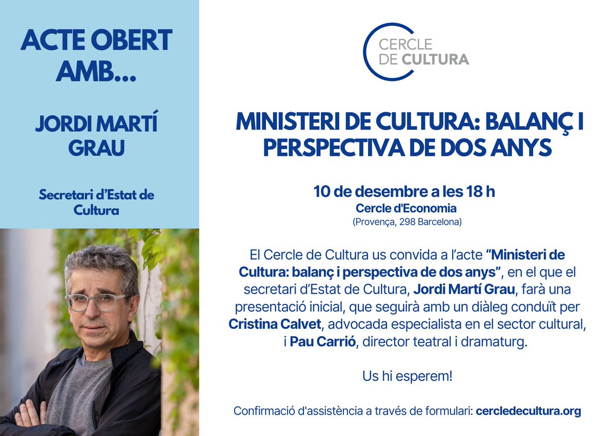 Cercle de Cultura tweet media