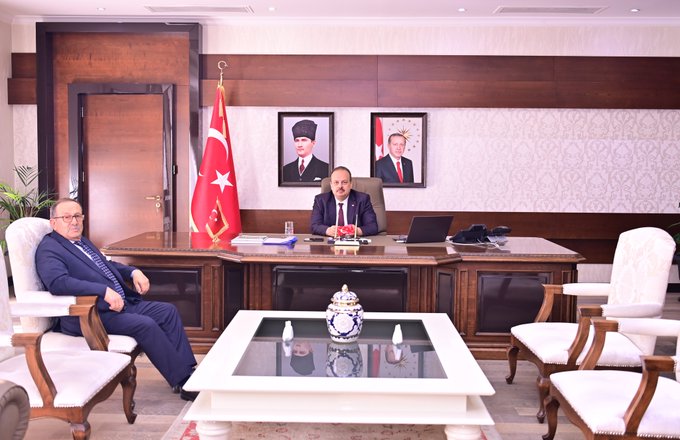 Aydın Ticaret Borsası Başkan Yardımcısı Cengiz Ülgen Vali’yi Ziyaret Etti