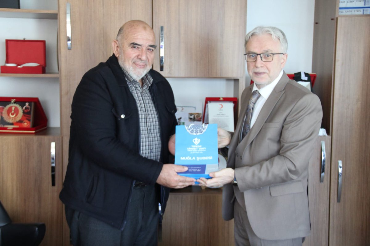 Müftü Can'dan Başkan Pirci'ye iade-i ziyaret. 

nsosyal.com/@muglailmuftul…