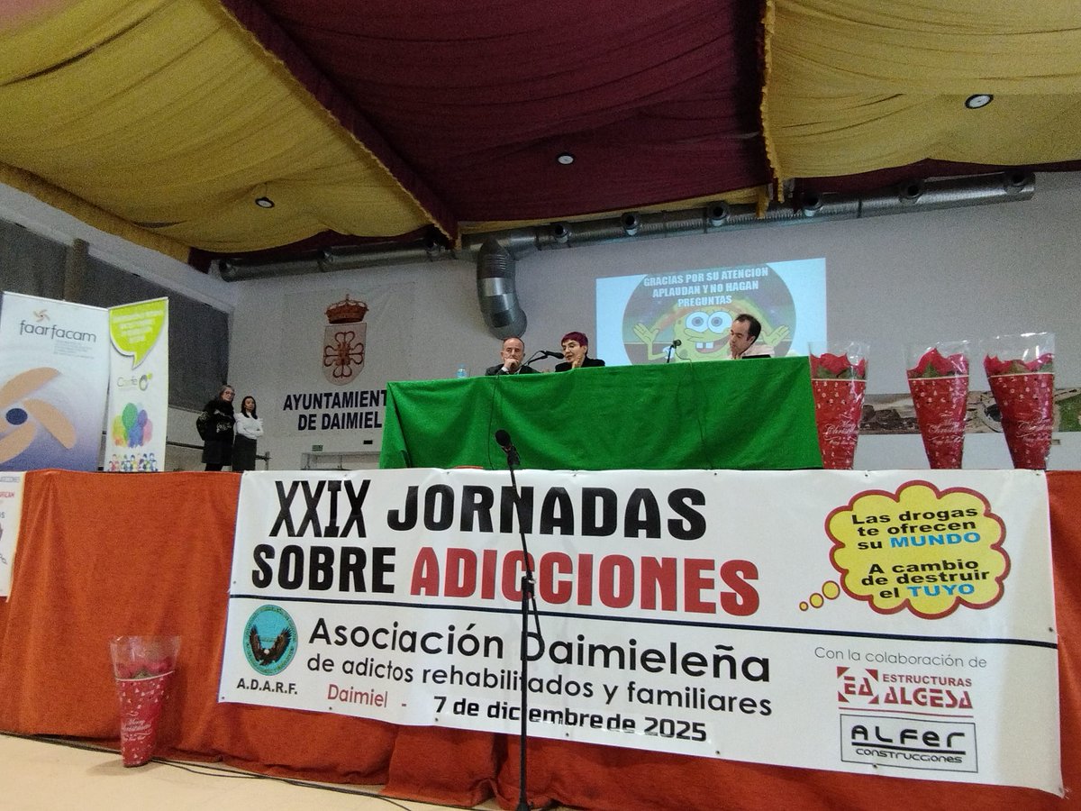 Caarfe_'s tweet image. Estuvimos en Daimiel las Jornadas de ADARF en Daimiel, acompañados por nuestras compañeras y compañeros de FAARFACAM.

Se combinaron ponencias técnicas, testimonios en primera persona y mensajes de esperanza sobre la recuperación.🤝