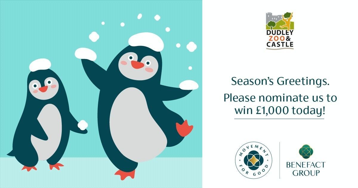 Could you help us try &amp; win £1K for the animals this Christmas please?
As part of the Movement for Good programme, Benefact Group has opened its 12 Days of Giving to give £120,000 to 120 charities over a 12-day period &amp; we need your free votes. shorturl.at/5EAC9