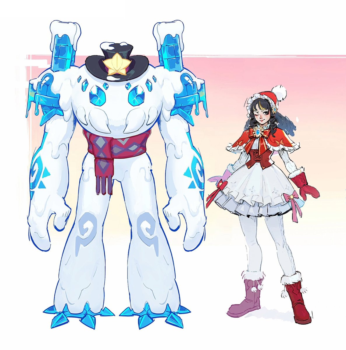 ‼️ NEW: PENI PARKER ICE GOLEM COSTUME

Today's Season 5.5 Dev Vision gave us our first look at an original Winter Holiday costume for Peni Parker, coming to #MarvelRivals as part of the Winter Celebration collection.