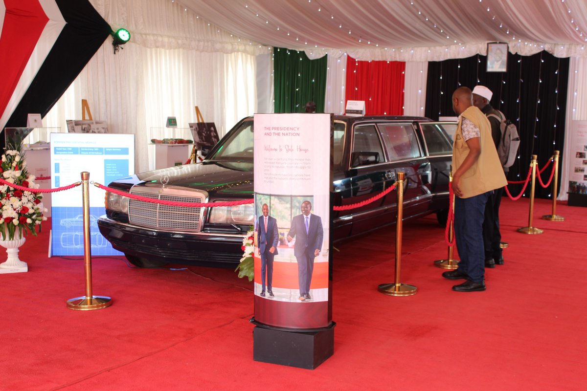 Jamhuri Thematic week has landed at KICC — and <a href="/OPLMKe/">Presidential Library & Archives</a> we brought the vibes!
Swing by the PRESIDENCY tent and time-travel through Kenya’s leadership story through artefacts, including iconic photos of unforgettable moments in our history.
And yes…one of President Daniel arap