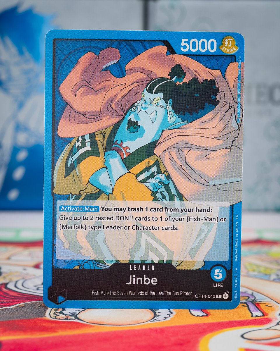 OPCG BOOSTER PACK -THE AZURE SEA'S SEVEN- [OP14-EB04] CARD REVEALS