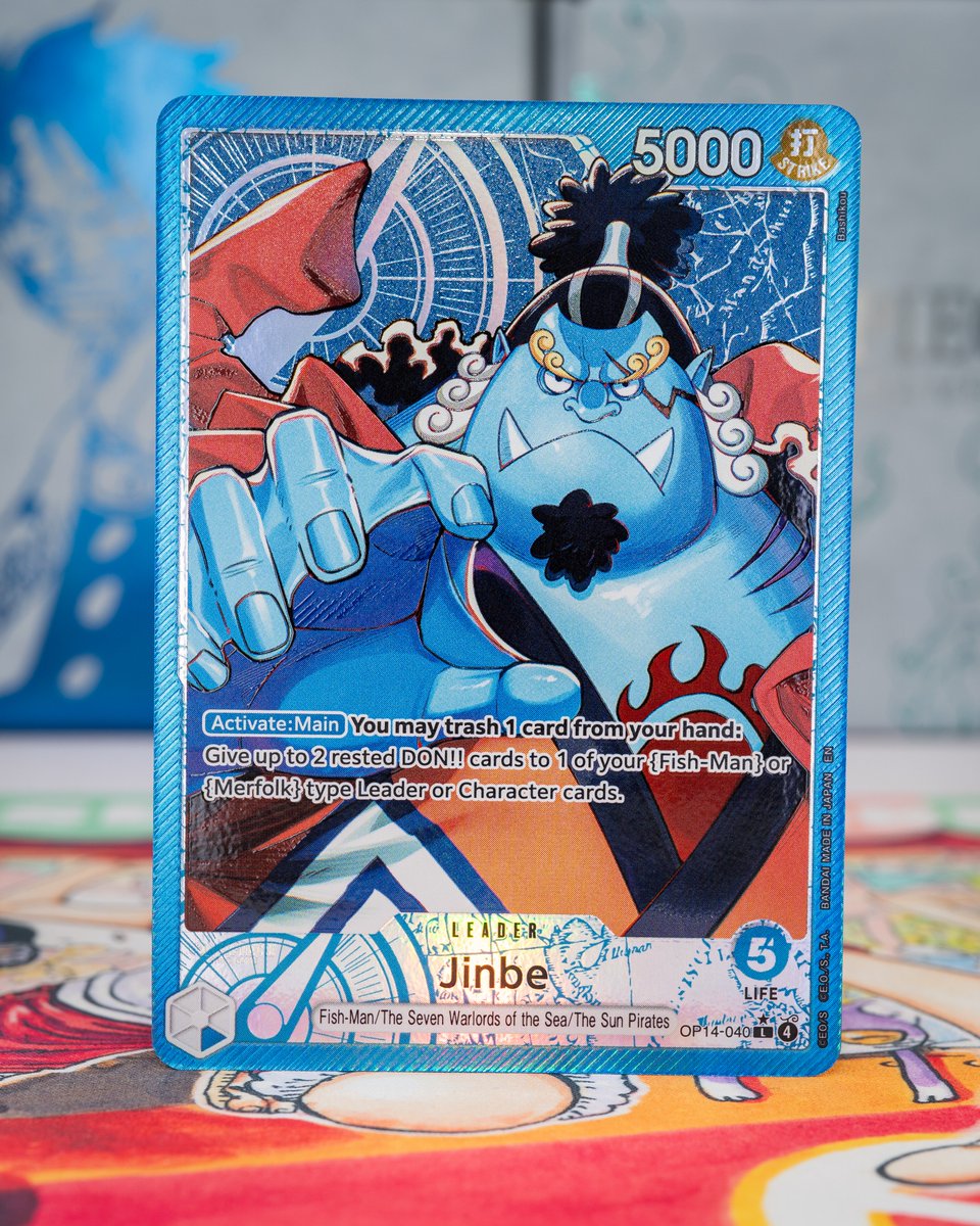 OPCG BOOSTER PACK -THE AZURE SEA'S SEVEN- [OP14-EB04] CARD REVEALS