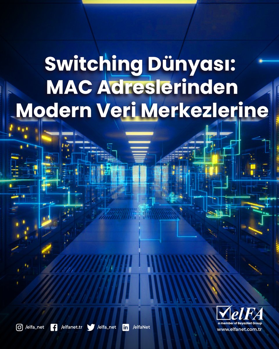 Bir switch’in, gelen her frame için nasıl “karar verdiğini”, STP’nin ağı nasıl loop kabusundan kurtardığını ve modern veri merkezlerinde neden Spine-Leaf ile VXLAN konuştuğumuzu merak ediyorsanız son yayınlanan makalemizden okuyabilirsiniz.

📃 elfanet.com.tr/tr/main/articl…

#ElfaNet