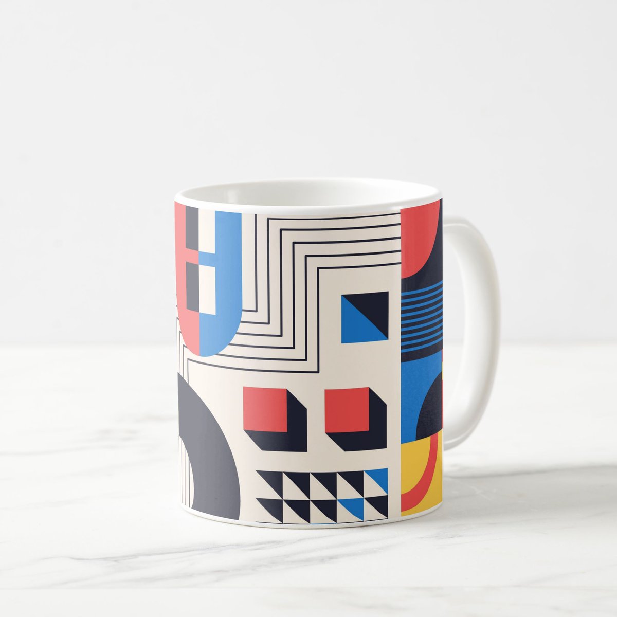 We_Are_All_Mugs's tweet image. Bring a touch of retro cool to your daily brew with this Retro Shapes Mug. Featuring bold geometric forms and a punchy mid-century palette, it’s a stylish nod to classic design with a modern twist.

➡️ buff.ly/9fQIVk6 

#mug #coffeelover #teatime