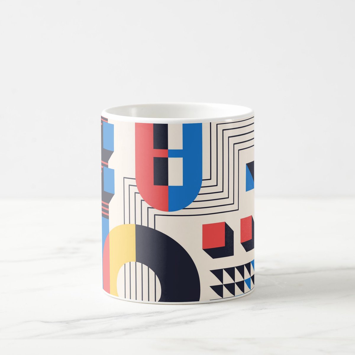 We_Are_All_Mugs's tweet image. Bring a touch of retro cool to your daily brew with this Retro Shapes Mug. Featuring bold geometric forms and a punchy mid-century palette, it’s a stylish nod to classic design with a modern twist.

➡️ buff.ly/9fQIVk6 

#mug #coffeelover #teatime