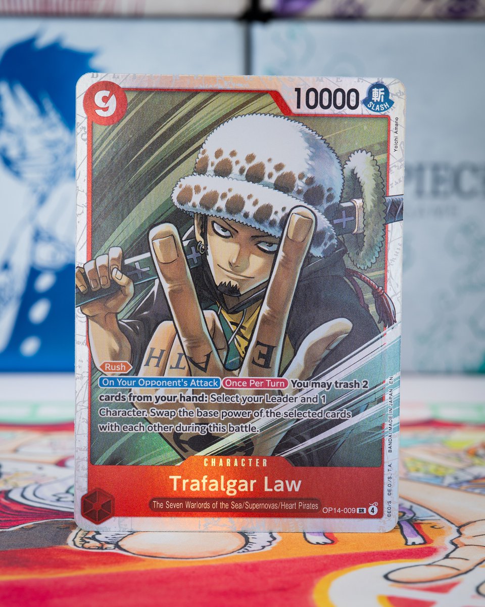 OPCG BOOSTER PACK -THE AZURE SEA'S SEVEN- [OP14-EB04] CARD REVEALS