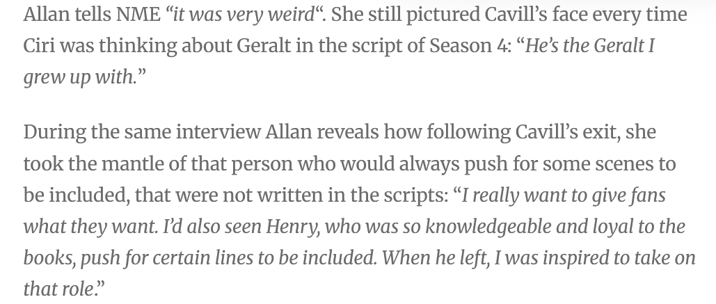 LunaM06's tweet photo. @RedanianIntel Thought the cast hated #HenryCavill. Thought he didn't know the books.

Fishstick loves girlpower but is still using her ex surname. She doesn’t even mention the new hubby's name.😅

She ruined #TWN with girlboss. Men left. More women didn’t tune in. Hetero &amp; gay sex didn't help. https://t.co/rrh7XVFUpu