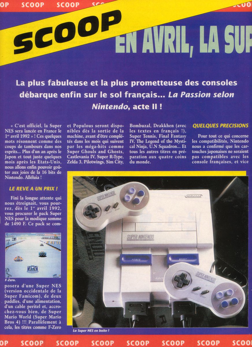 AllmightoFranky's tweet photo. La suite avec le test sur #GameBoy de #SuperRCproAM et le "SCOOP" avec l'arrivée de la #SuperNintendo chez nous!! 2/5 https://t.co/I7o6UF49Tv