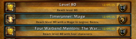 another level 80 down!