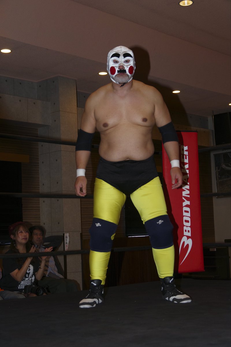pw_bukotsu's tweet photo. 2025.12.7
プロレスリングBUKOTSU
“2025年最終興行”

第3試合
むぎプレゼンツ
DEP無差別級タッグ選手権試合60分1本勝負

[挑戦者組] #影山道雄 &amp; #柴山貴哉 vs #武骨太郎 &amp; #伊禮タケシ [王者組]

#pw_BUKOTSU
#DEP_pw
#pw_dera https://t.co/B0xsSCh5kM