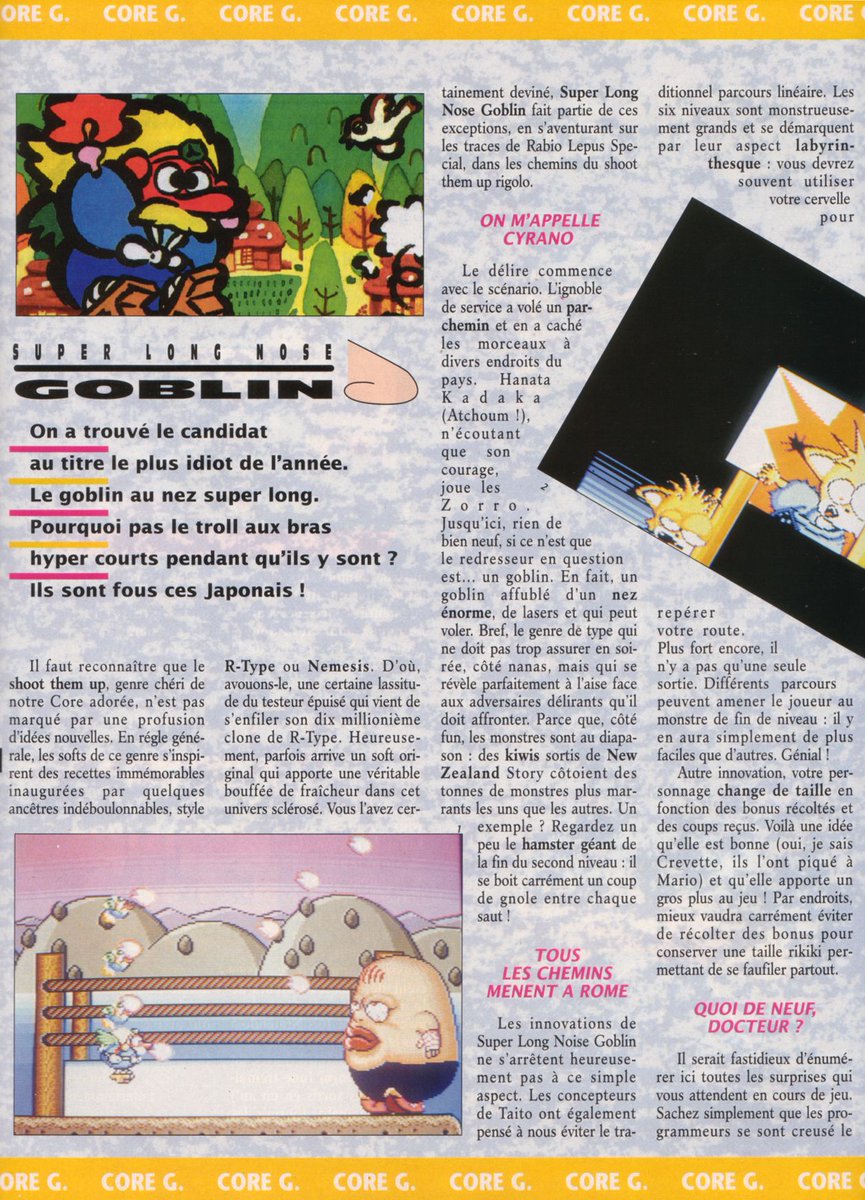 AllmightoFranky's tweet photo. On enchaine avec #SuperLongNose Goblin et #PowerGate sur la #PCengine,puis de la #MasterSystem avec #LineOfFire! 3/5 https://t.co/pAwIP0ixNY