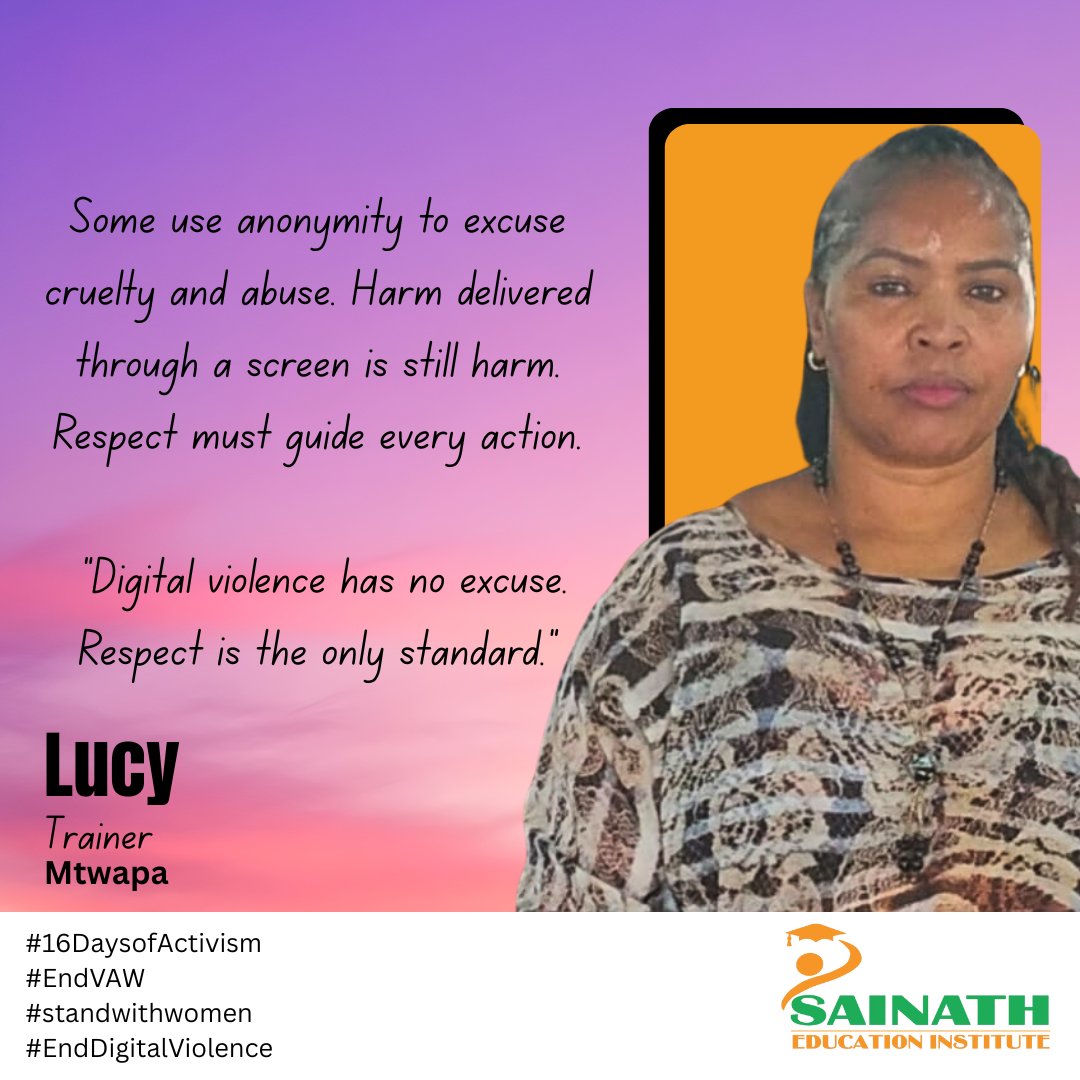 SainathEducati1's tweet photo. Digital violence shapes how women live, learn and speak. Harassment and threats follow many online. Safety must exist on every screen.

#16DaysOfActivism2025 
#EndDigitalViolence 
#OnlineSafety 
#protectwomenandgirls
#endVAW https://t.co/4e6TDXPxD4