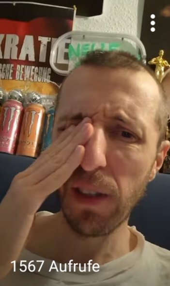 Mittlerweile hat die Alpha-Mimose <a href="/RealJfSexedy/">Johannes F. SEXEDY 😎</a> sein Jammervideo -wie üblich- gelöscht!