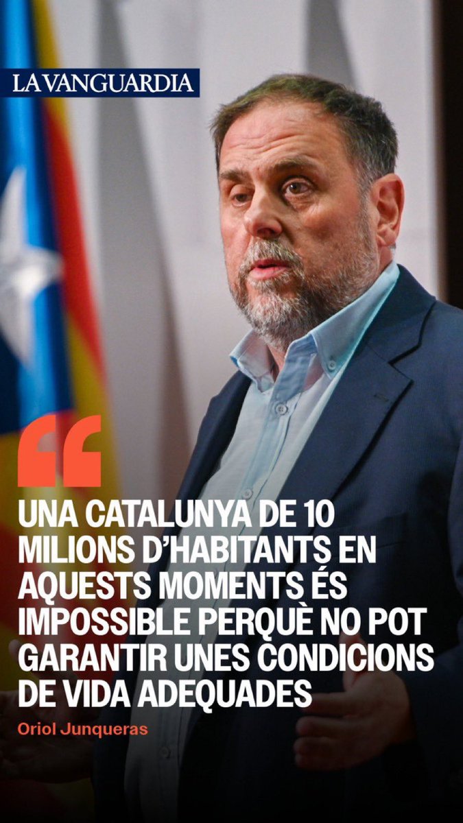 Molt malament deuen anar les enquestes d'ER per a un canvi tan radical.
A més, demostra que l'importen més les condicions de vida dels de fora que dels de casa. Propi de qui posa els seus interessos per sobre dels de Catalunya.