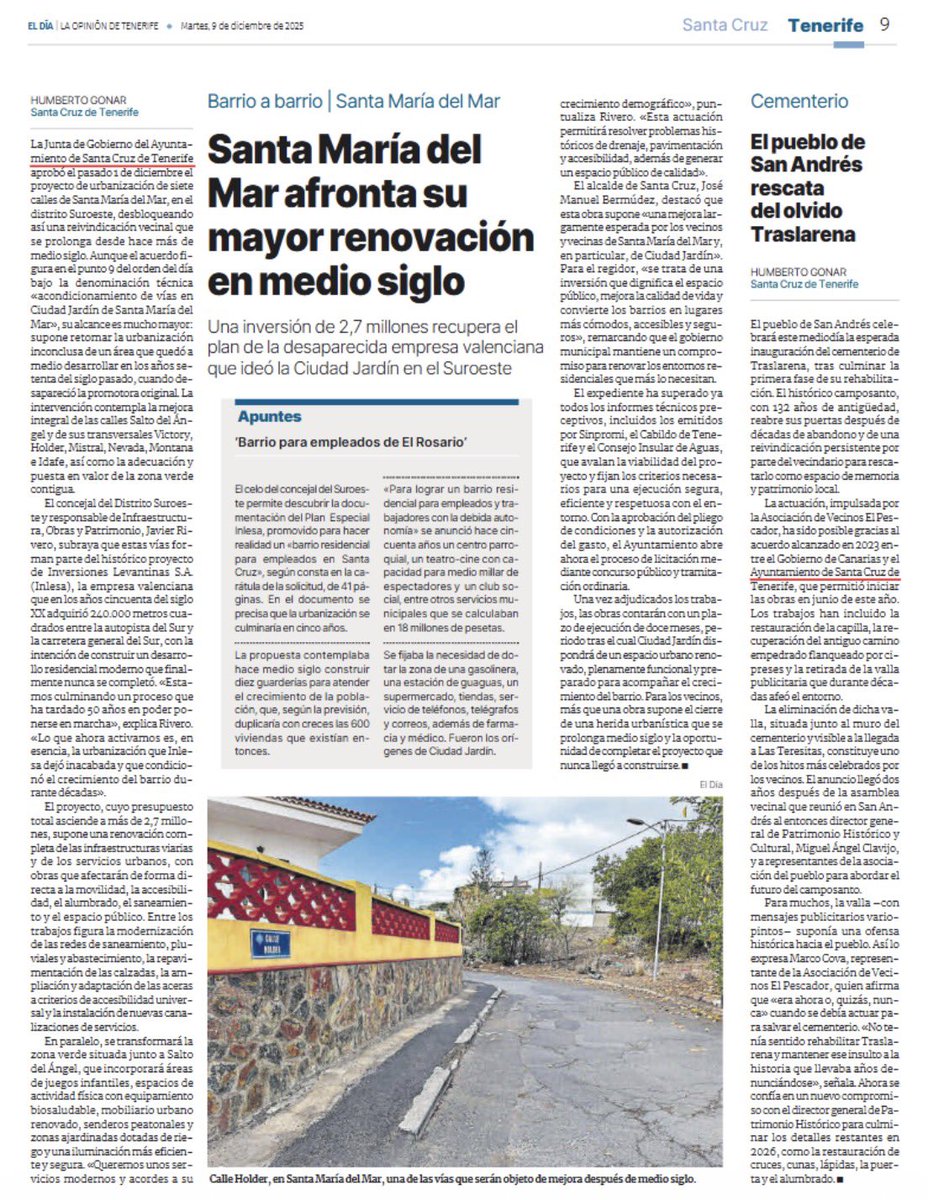 jadestebanez's tweet photo. Los barrios siguen siendo los grandes protagonistas de la inversión en Santa Cruz, donde se dedican los recursos necesarios para mejorar las condiciones y calidad de vida, procurando la igualdad de oportunidades en los cinco Distritos de la Capital. #EntreTodosSantaCruz 💚💙 https://t.co/T6QWY9YQji
