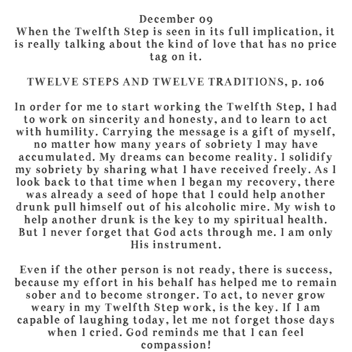 AA Daily Reflections tweet media