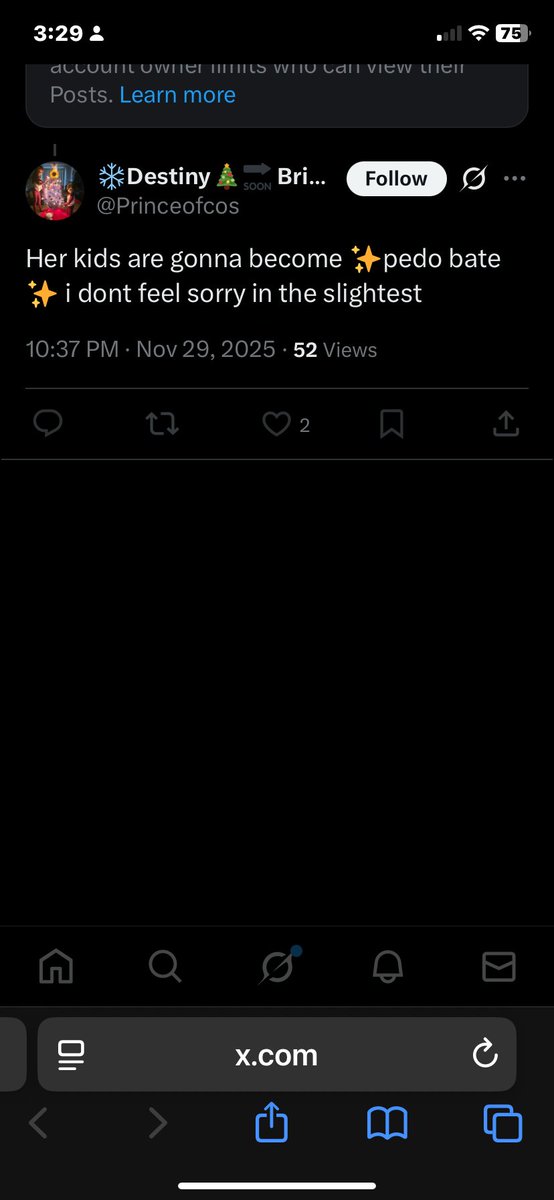 YliSim's tweet image. Oh before I end my whole rant on that person I will just leave this here to show how they really feel about kids x.com/Princeofcos/st…. Yeah so you wanna trust somebody who wishes that stuff on kids? Be my fucking guest but don’t come crying to me when I fucking block you.