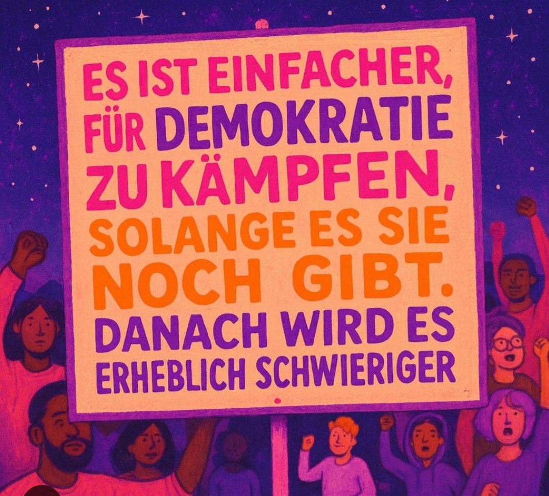 So ist es!!!
#Demokratie #Menschenrechte