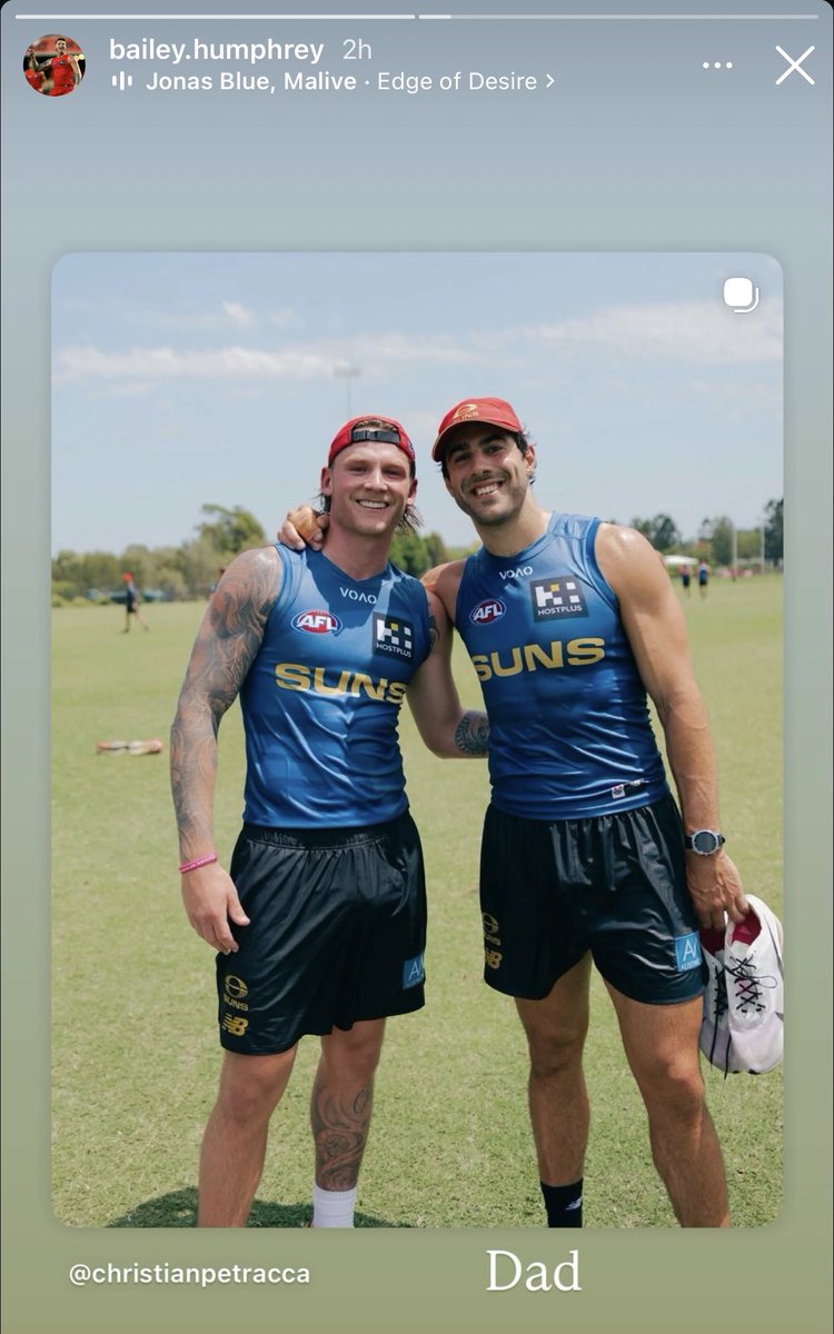 Hopefully “dad” is giving him the true inside scoop on Melbourne FC 😏