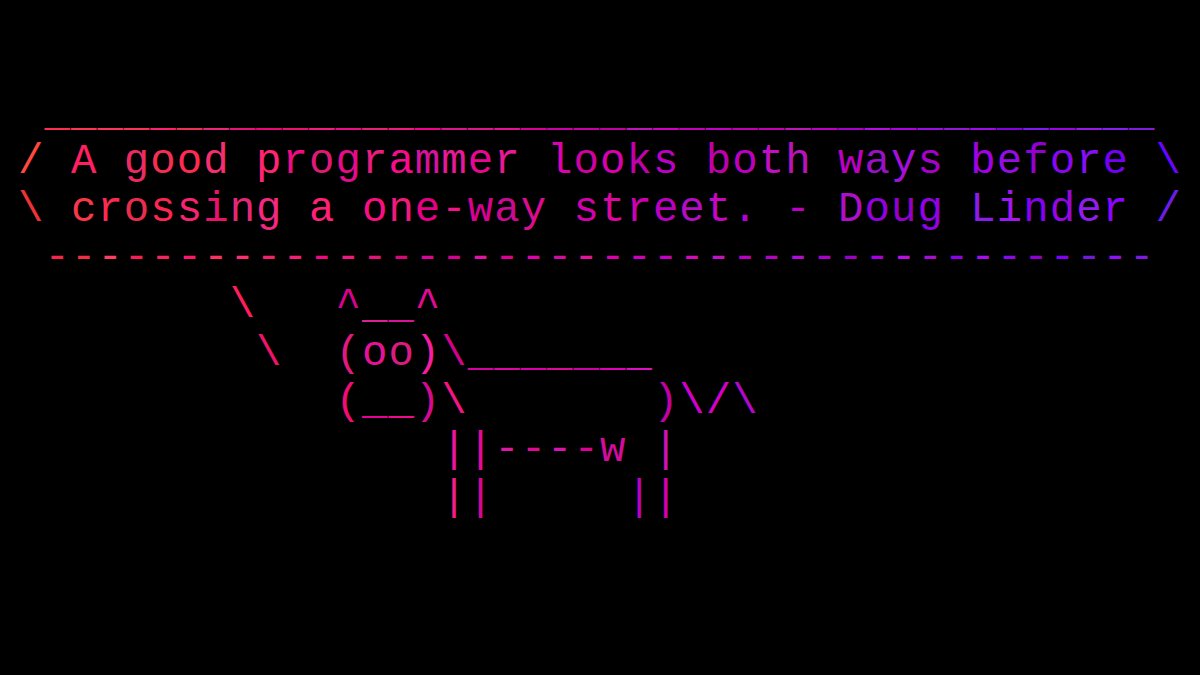 cowsayco's tweet image. #tech #dev #coding #devmemes #developers #devjokes #codinglife