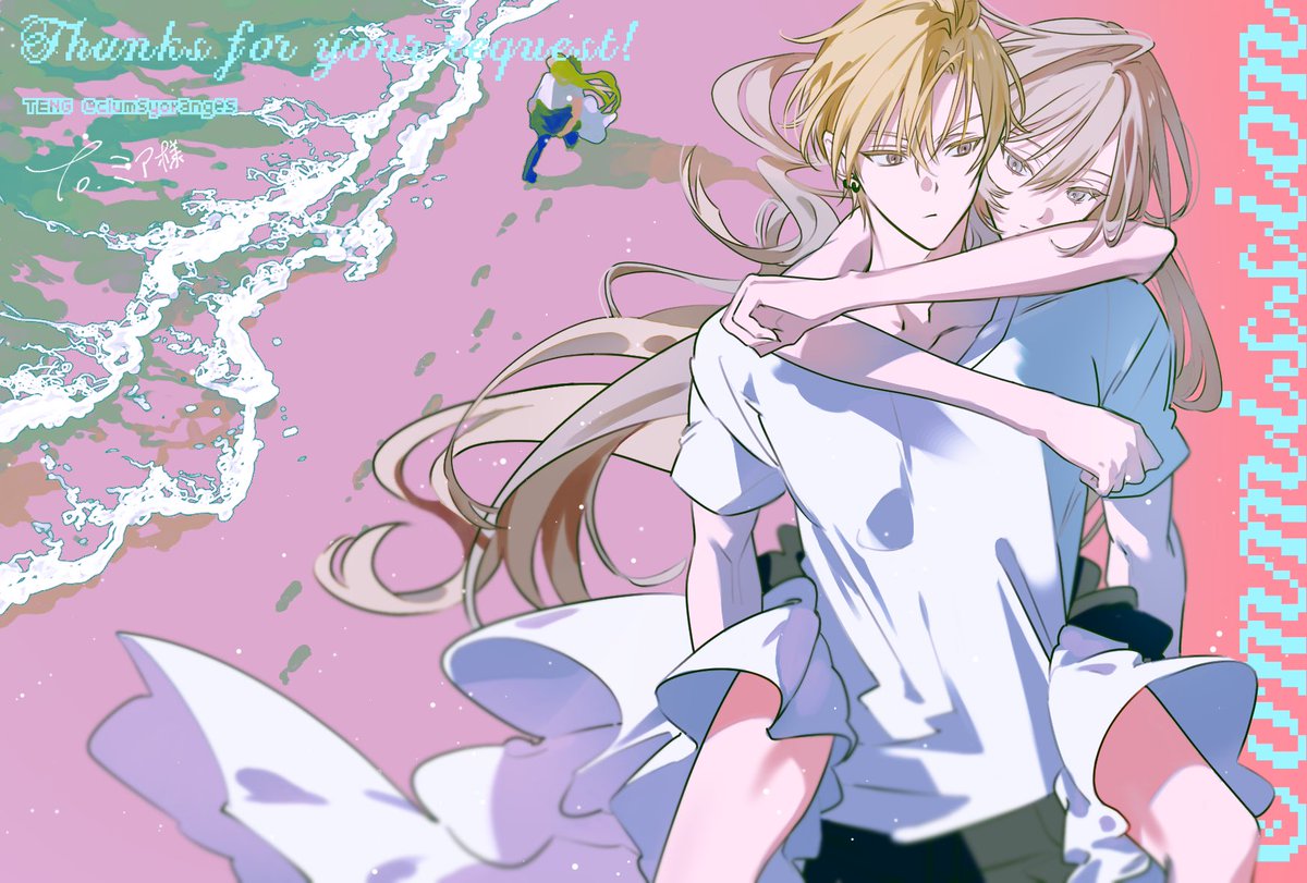 #Skeb リクエストありがとうございます𝜗𝜚˚⋆