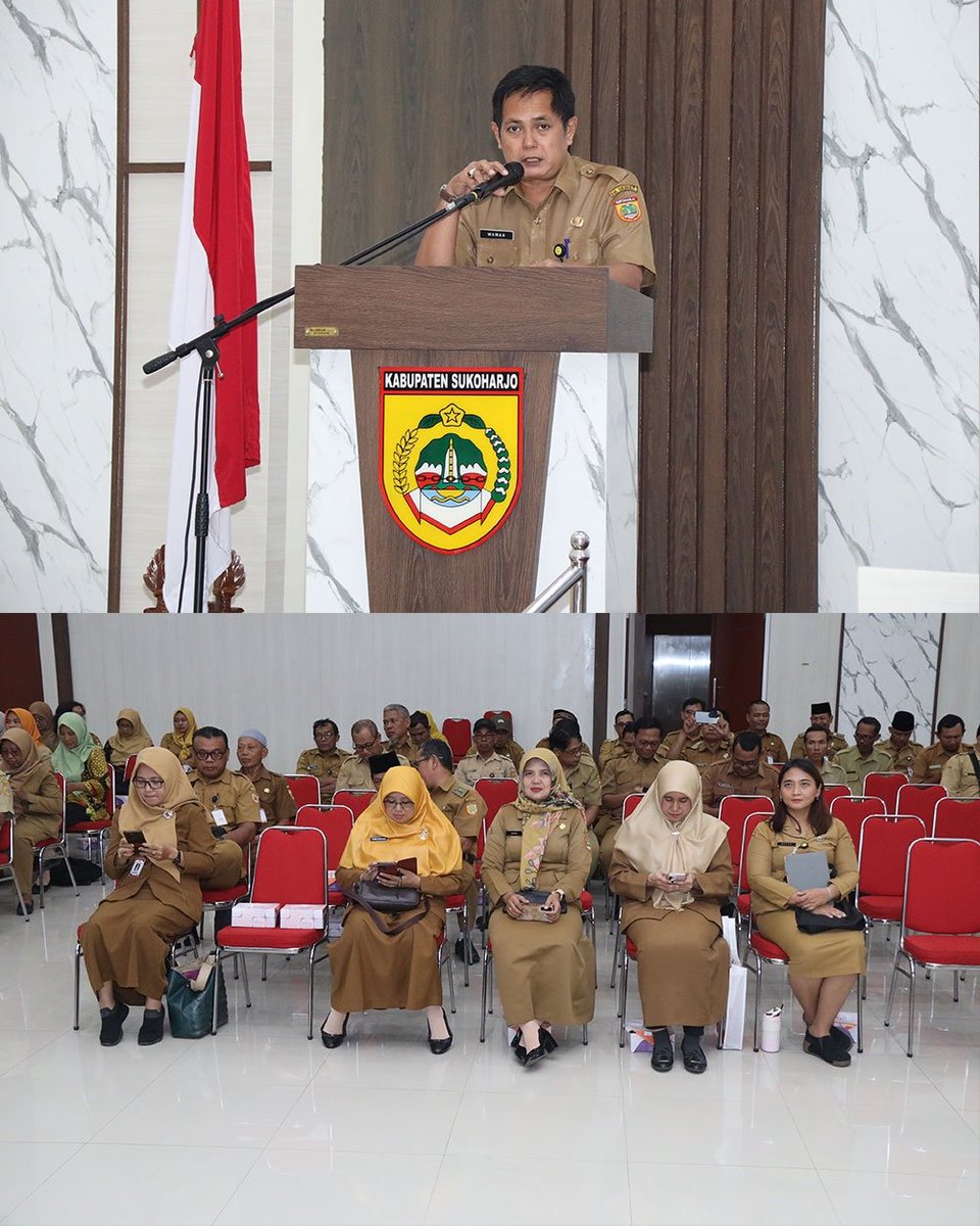 sukoharjo_kab's tweet photo. Dulur Makmur,
Berikut kilasan Pelaksanaan dan Pengelolaan Program Bangga Kencana di Kampung KB Kabupaten Sukoharjo yang digelar di Auditorium Utama Gedung Menara Wijaya Sukoharjo, Selasa (9/12/2025).
#pelaksanaanpengelolaankb
#programbanggakencana
#kampungkb https://t.co/yP0B8WjxXq