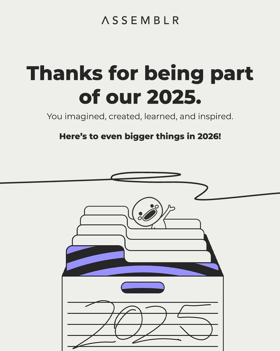 Λ S S E M B L R tweet media