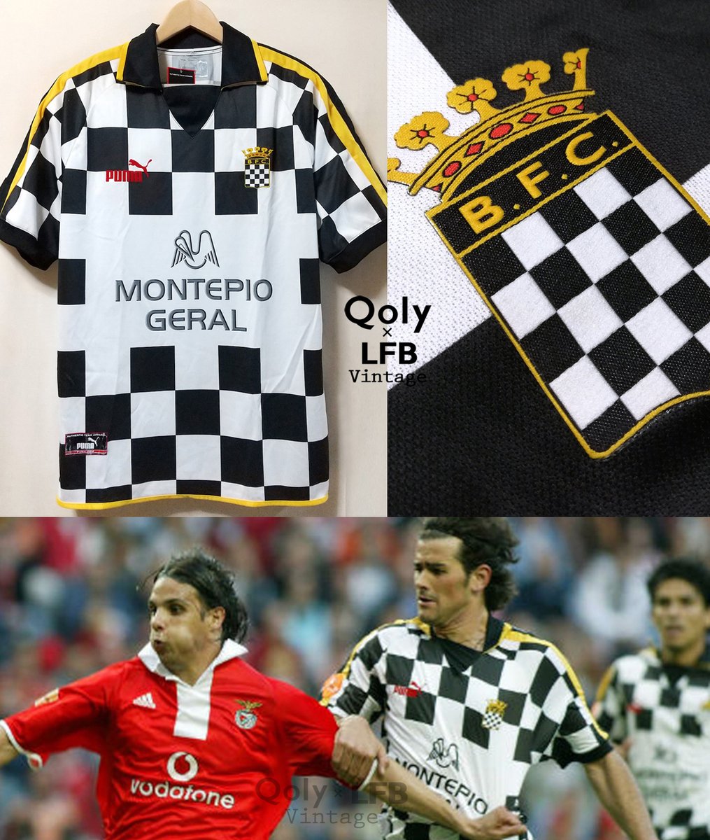 新品】 🇵🇹ボアヴィスタ 2004-05 Puma ホーム半袖 ユニフォーム