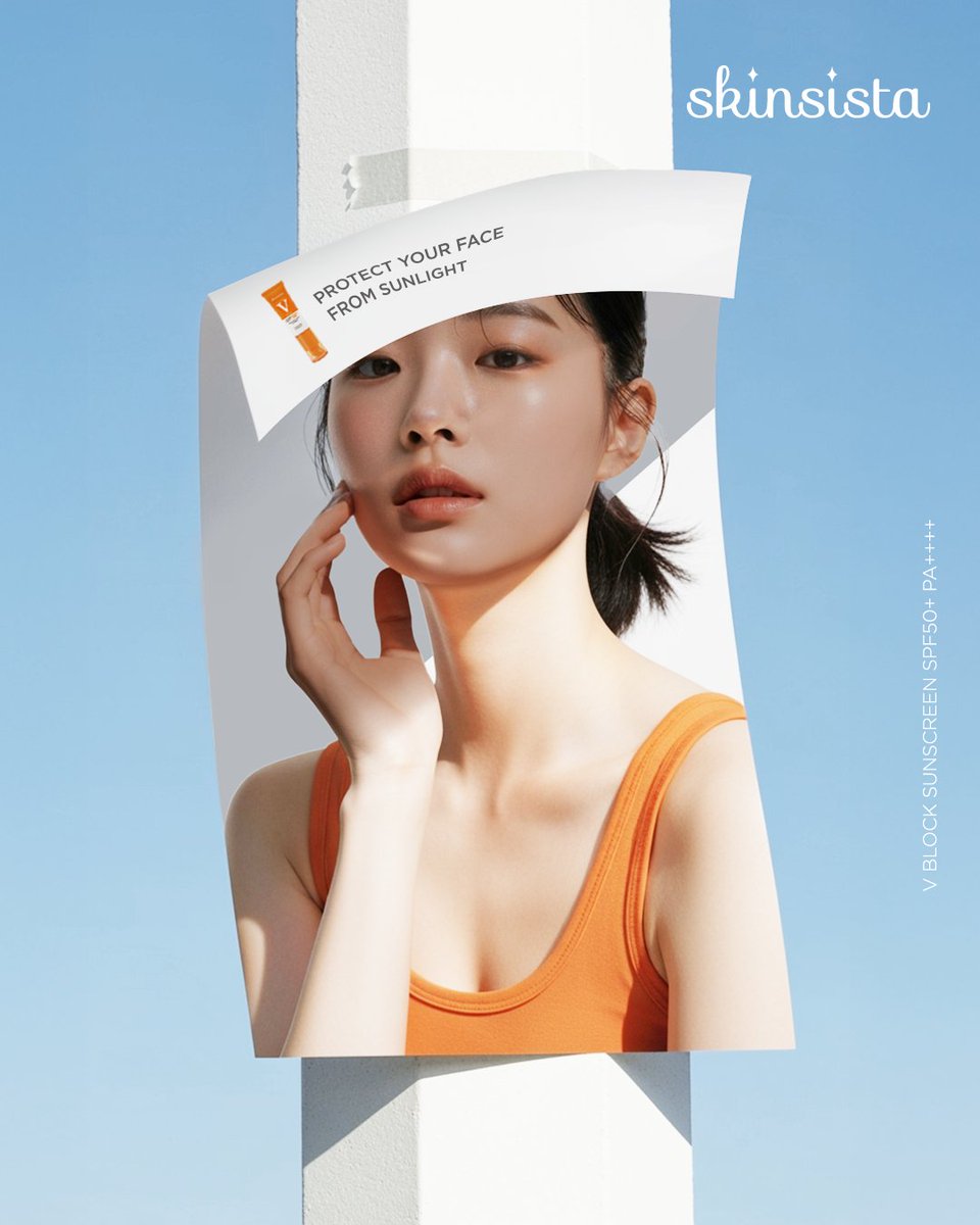 SkinsistaTH's tweet image. ☀️ กันแดดที่คนเป็นสิวผิวแพ้ง่ายต้องเลิฟ 💗 𝗦𝗸𝗶𝗻𝘀𝗶𝘀𝘁𝗮 𝗩 𝗕𝗹𝗼𝗰𝗸 SPF50+ PA++++

#Skinsista #Vblock #กันแดด #กันแดดมิ้นท์ไอโรม #เรื่องผิวต้องเชื่อsis