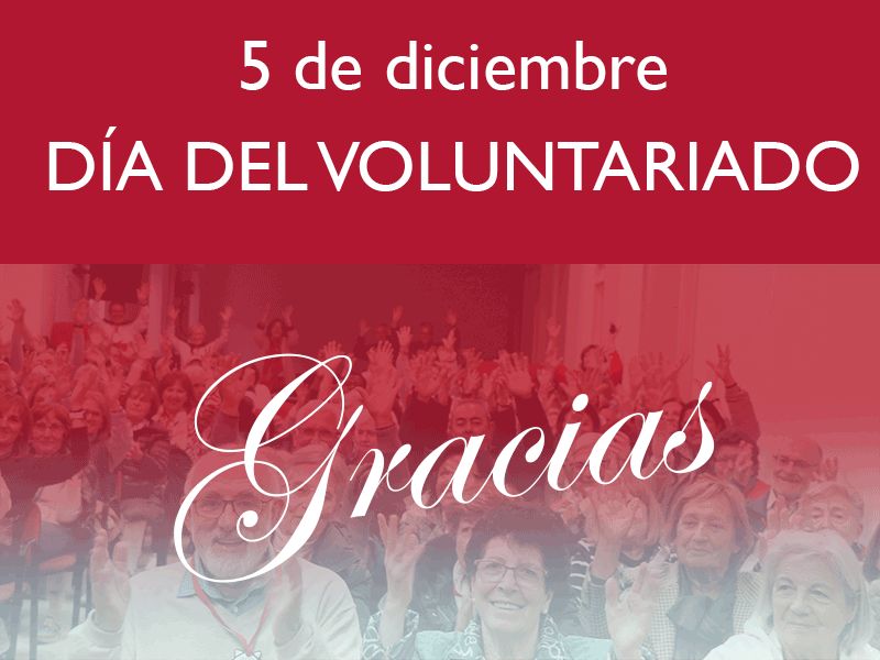 Agradecimiento por el Día del Voluntariado buff.ly/gUomxP7