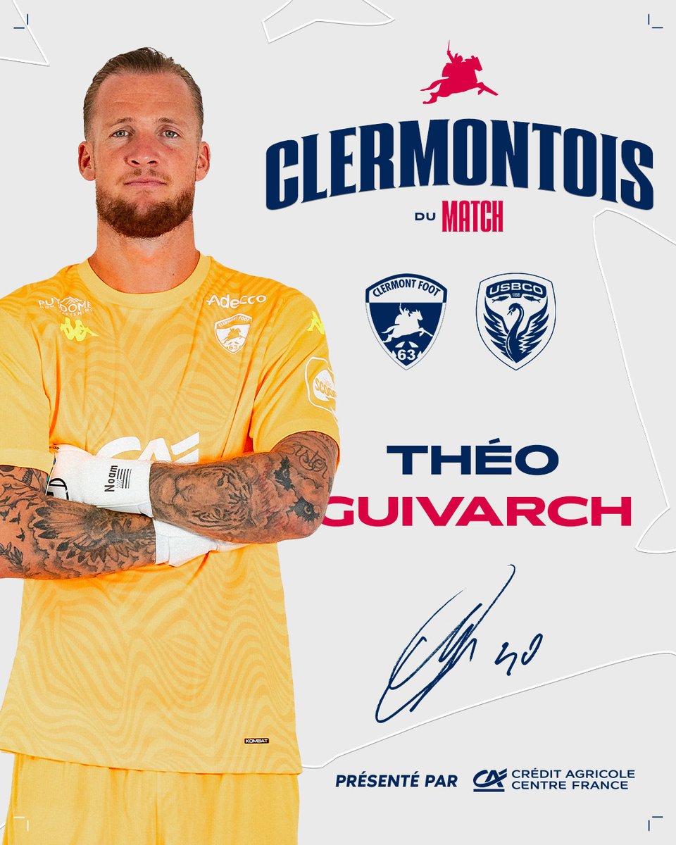 Clermont Foot 63 tweet media