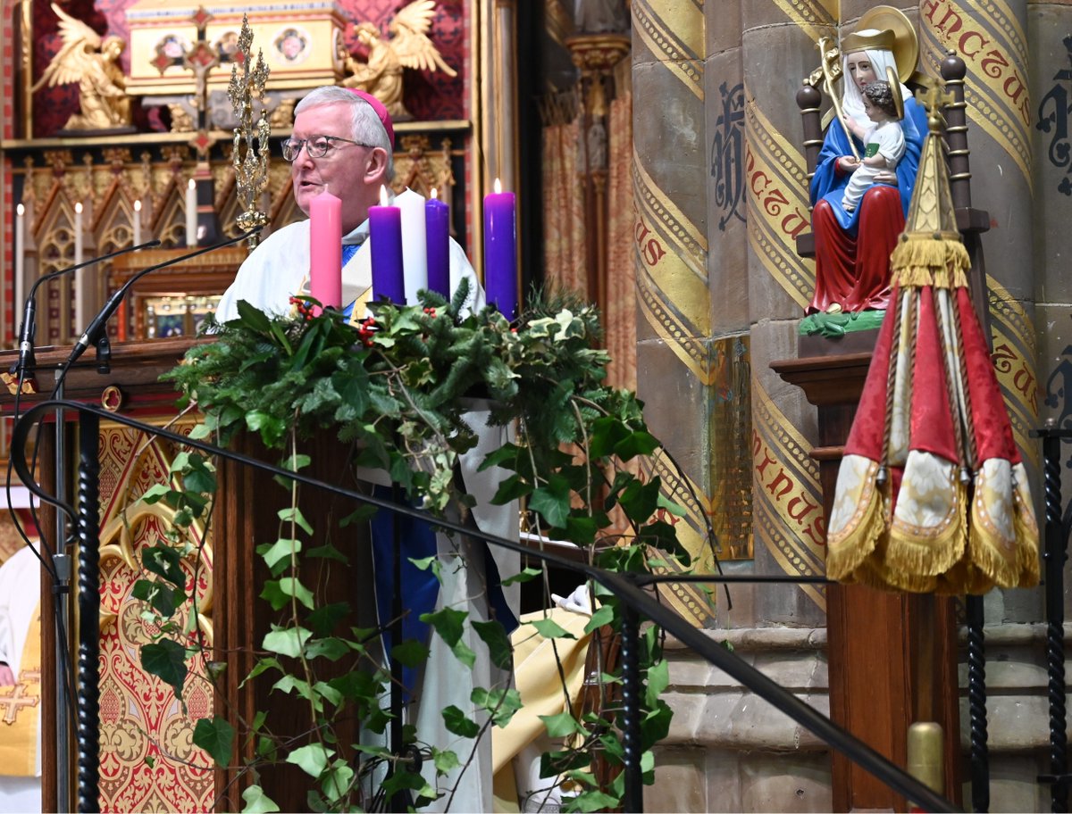 Sending #bestwishes and #prayers to our Archbishop, Bernard Longley. Yesterday, the Solemnity of the Immaculate Conception of the Blessed Virgin Mary, also marked the 16th anniversary of Archbishop Bernard’s #installation as Archbishop of the Archdiocese of Birmingham. Congrats!
