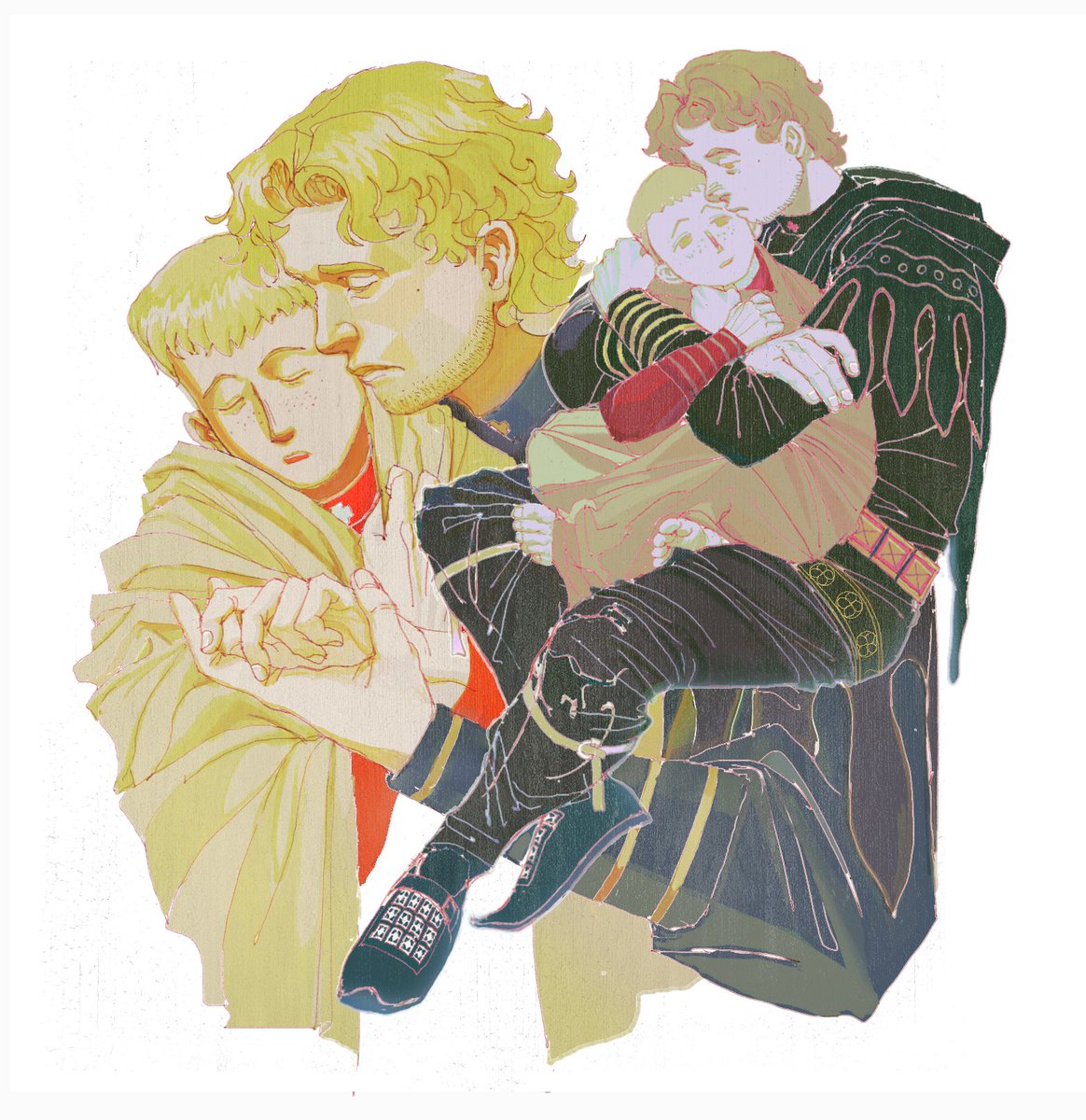 #Artistday These are some KCD fanarts I made recently. Today happens to ...