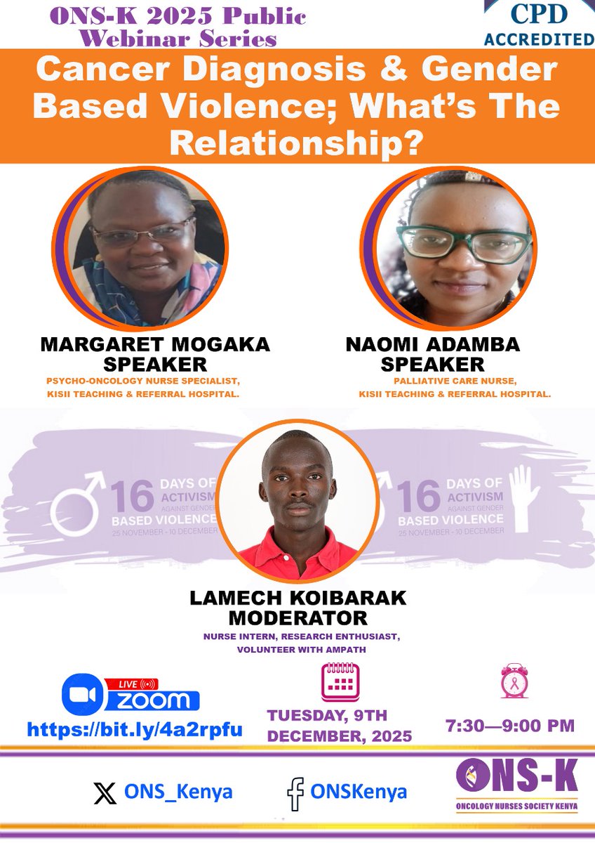 Oncology Nurses Society of Kenya tweet media