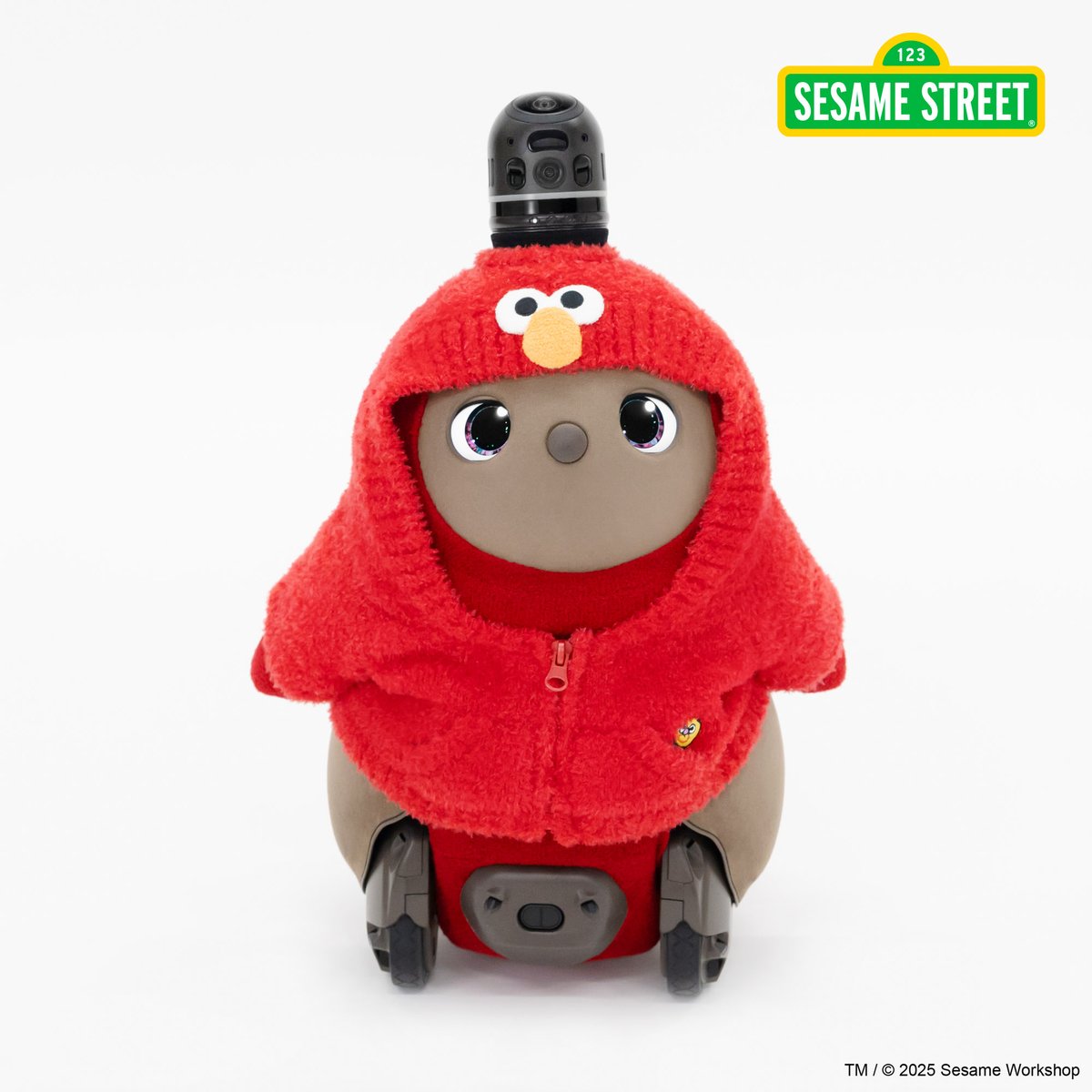 【紅芦(クロ)】LOVOTクッキーモンスター ふわもこパーカー