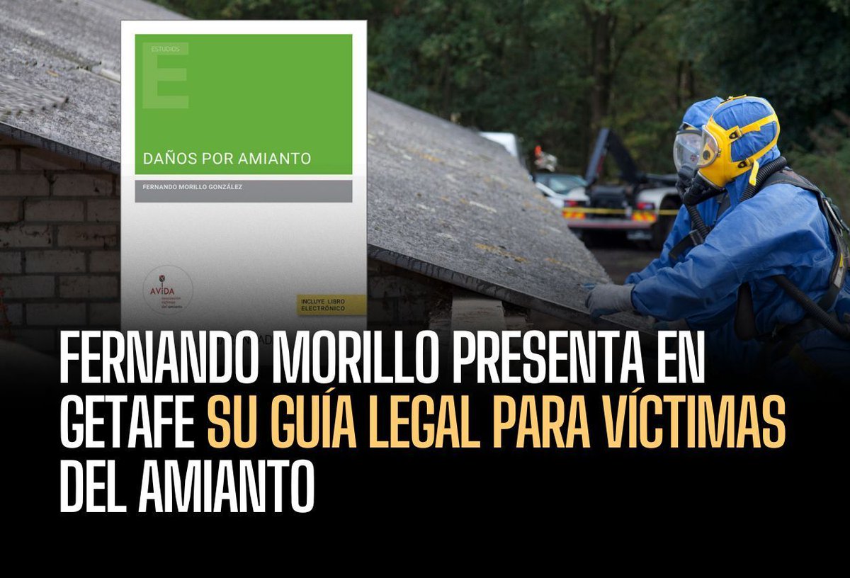 #GETAFE El acto se celebrará a las 19:00 horas en el Espacio Mercado, y ofrecerá a los afectados y profesionales una guía crucial para entender los procesos legales de compensación ante los efectos de la exposición al amianto getafecentral.com/2025/12/08/fer…